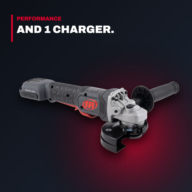 Ingersoll Rand G5351M-K22-EU – Ingersoll Rand G5351-20V Cordless Angle Grinder And Cut-Off Tool – 8000 Rpm, 1Hr