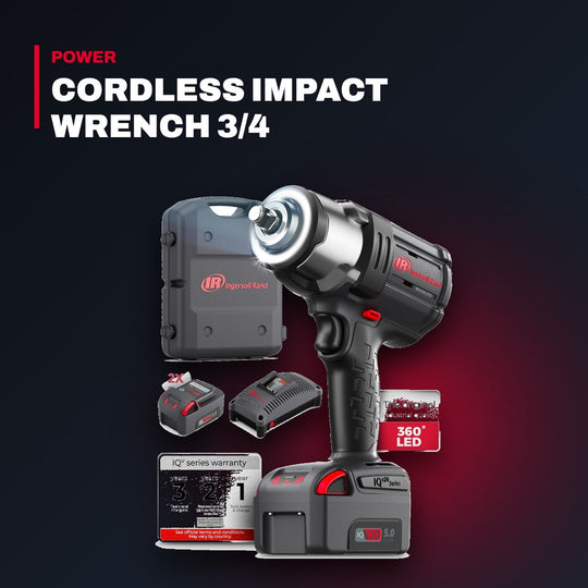 Ingersoll Rand W7172-K22B-EU – Cordless Impact Wrench 3/4
