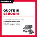 Ingersoll Rand W9491-K4E-EU – 1" Cordless Impact Wrench Kit