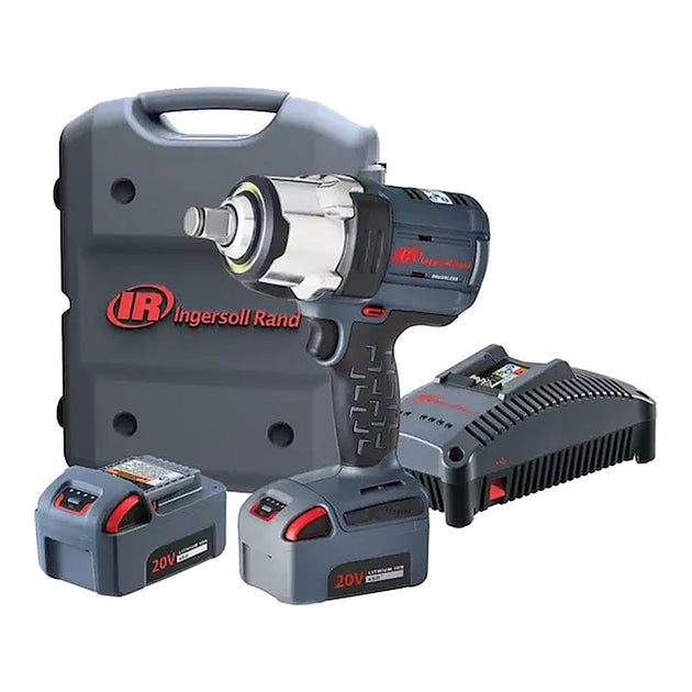 Ingersoll Rand W9691-K4E-EU – 1" Cordless Impact Wrench 4000 Nm, Extended Anvil, 4 Batteries