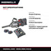Ingersoll Rand W9691-K4E-EU – 1" Cordless Impact Wrench 4000 Nm, Extended Anvil, 4 Batteries