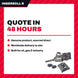 Ingersoll Rand W9691-K4E-EU – 1" Cordless Impact Wrench 4000 Nm, Extended Anvil, 4 Batteries