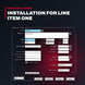 Installation For Line Item One