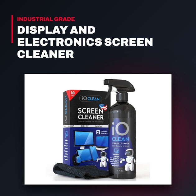 iO CLEAN B0997HW4JP – Display And Electronics Screen Cleaner