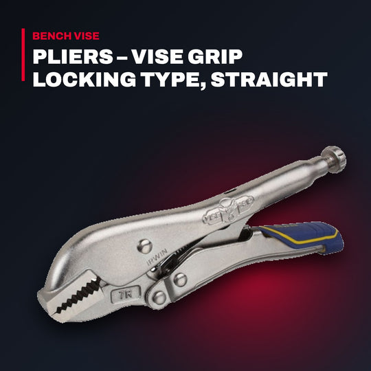 Irwin Industrial Tool 7R – Pliers – Vise Grip Locking Type, Straight