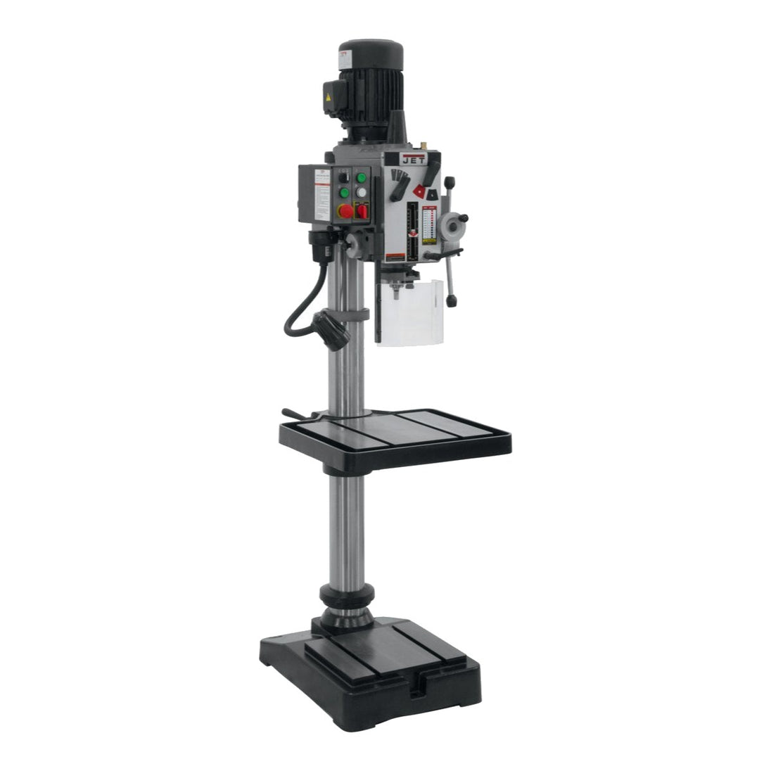 Johnkeans JK-PT-2012 – 20" Geared Head Drill Press with Power Downfeed