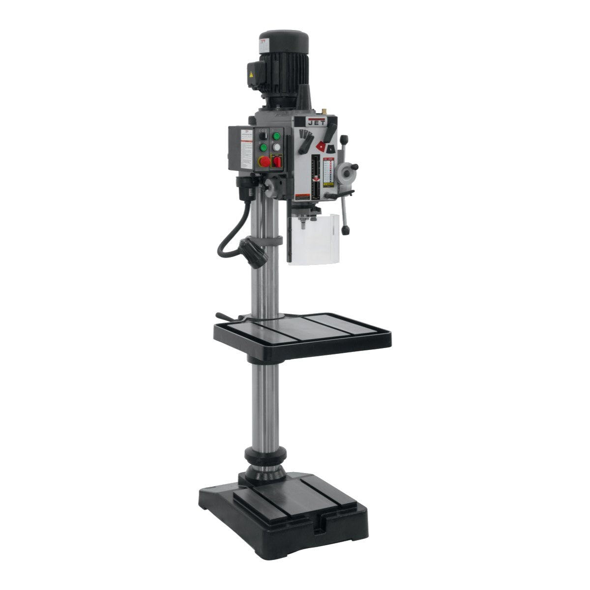 Johnkeans JK-PT-2012 – 20" Geared Head Drill Press with Power Downfeed