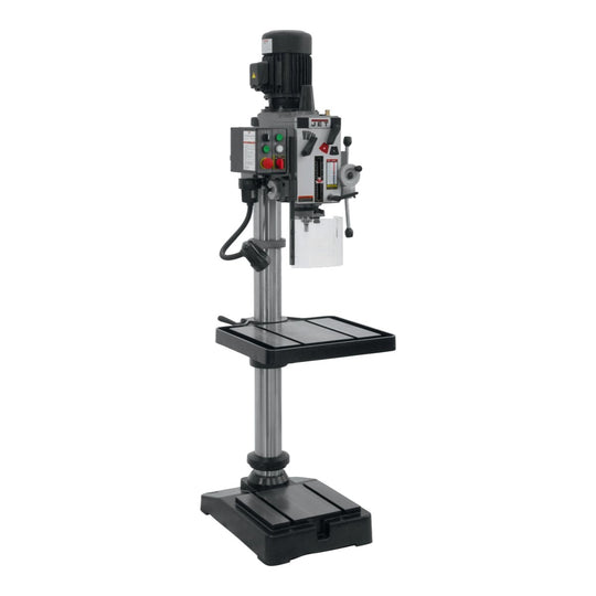 Johnkeans JK-PT-2012 – 20" Geared Head Drill Press with Power Downfeed