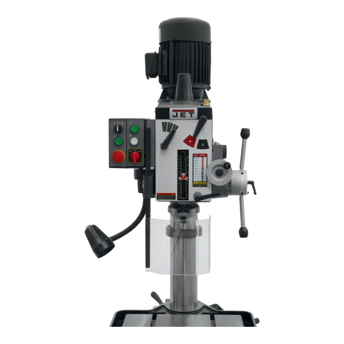 Johnkeans JK-PT-2012 – 20" Geared Head Drill Press with Power Downfeed
