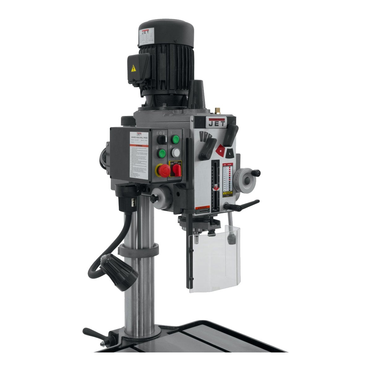 Johnkeans JK-PT-2012 – 20" Geared Head Drill Press with Power Downfeed