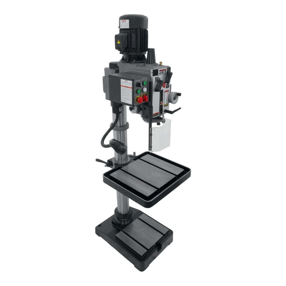 Johnkeans JK-PT-2012 – 20" Geared Head Drill Press with Power Downfeed
