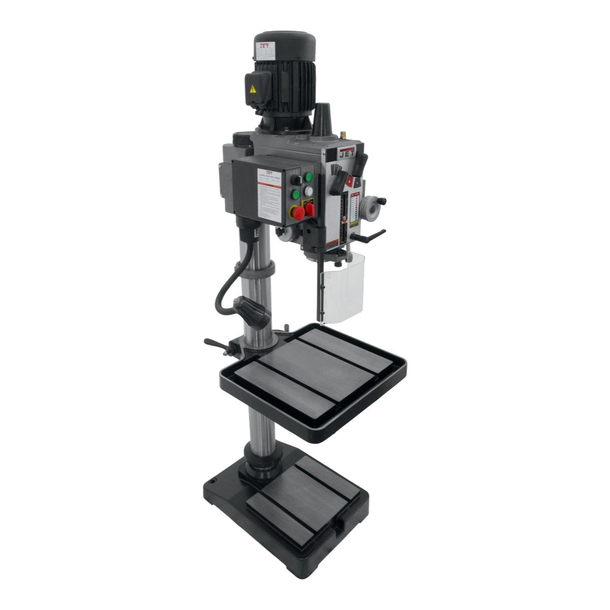 Johnkeans JK-PT-2012 – 20" Geared Head Drill Press with Power Downfeed