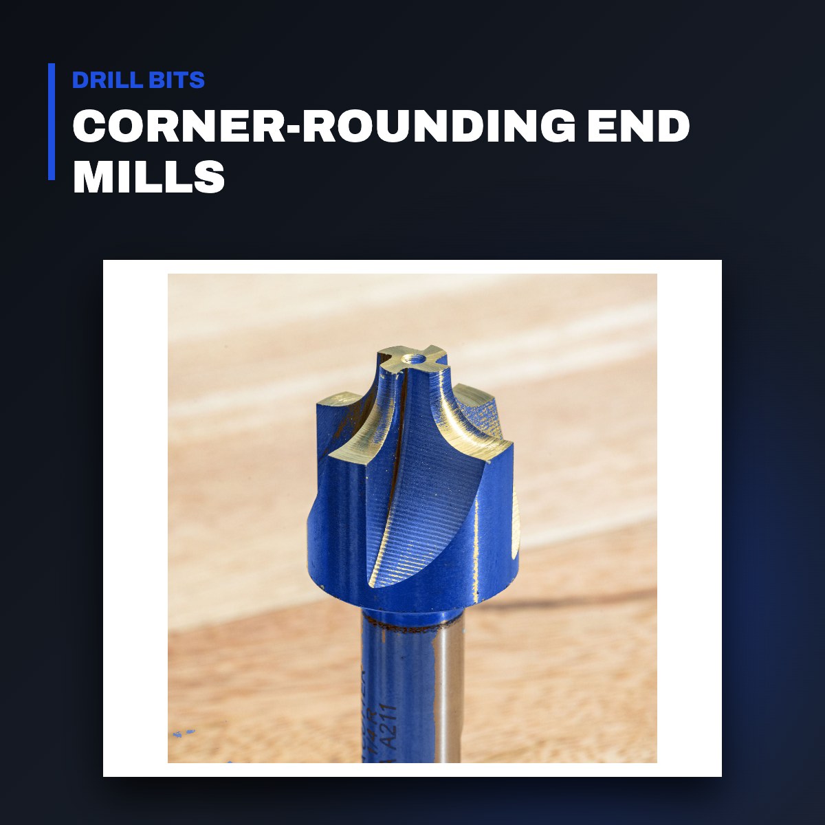 Johnkeans JK-HT-2056 – Corner-Rounding End Mills