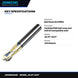 Johnkeans JK-HT-2037 – Ball Nose End Mills