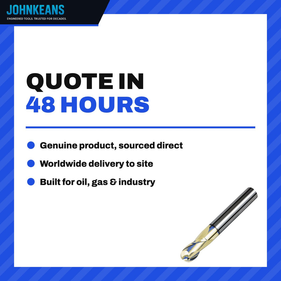 Johnkeans JK-HT-2037 – Ball Nose End Mills