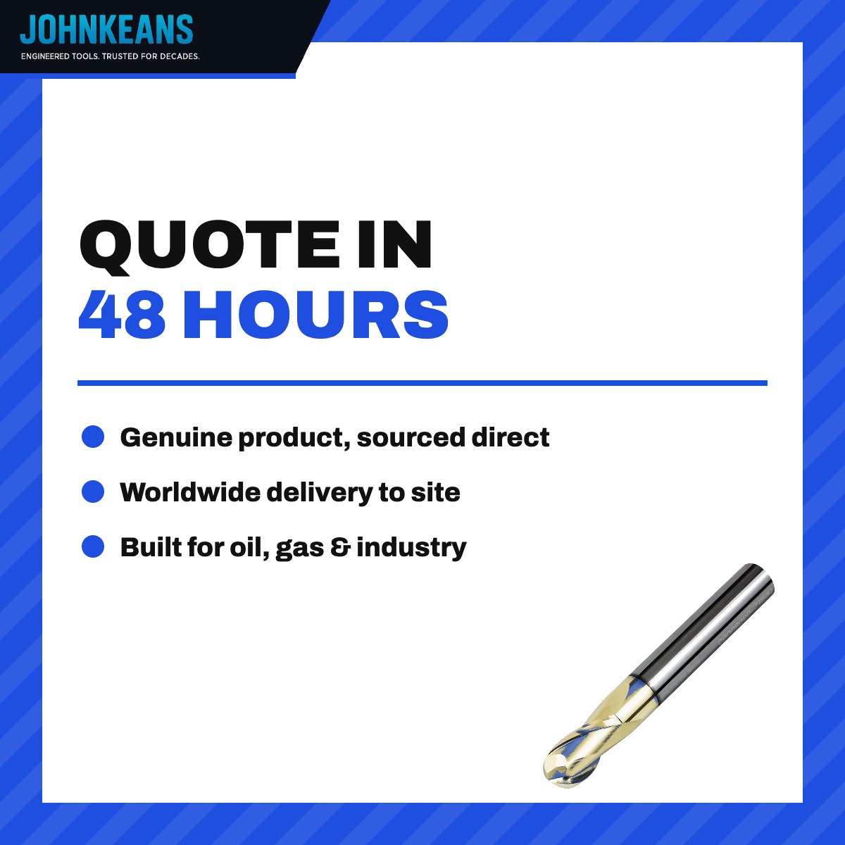 Johnkeans JK-HT-2037 – Ball Nose End Mills
