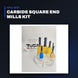 Johnkeans JK-HT-2051 – Carbide Square End Mills Kit