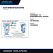 Johnkeans JK-TW-2095 – Johnkeans – 13 Amper(Minmum)--250Volt Duplext Outlet(Gfci) Ground Fault Circuit Interrupter (Uk1-13R)Bs1363A Type G Soc