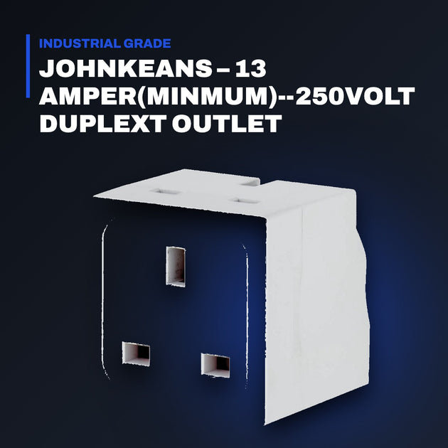 Johnkeans JK-TW-2093 – Johnkeans – 13 Amper(Minmum)--250Volt Duplext Outlet (Uk1-13R)Bs1363A Type G Sockets – Shutterd
