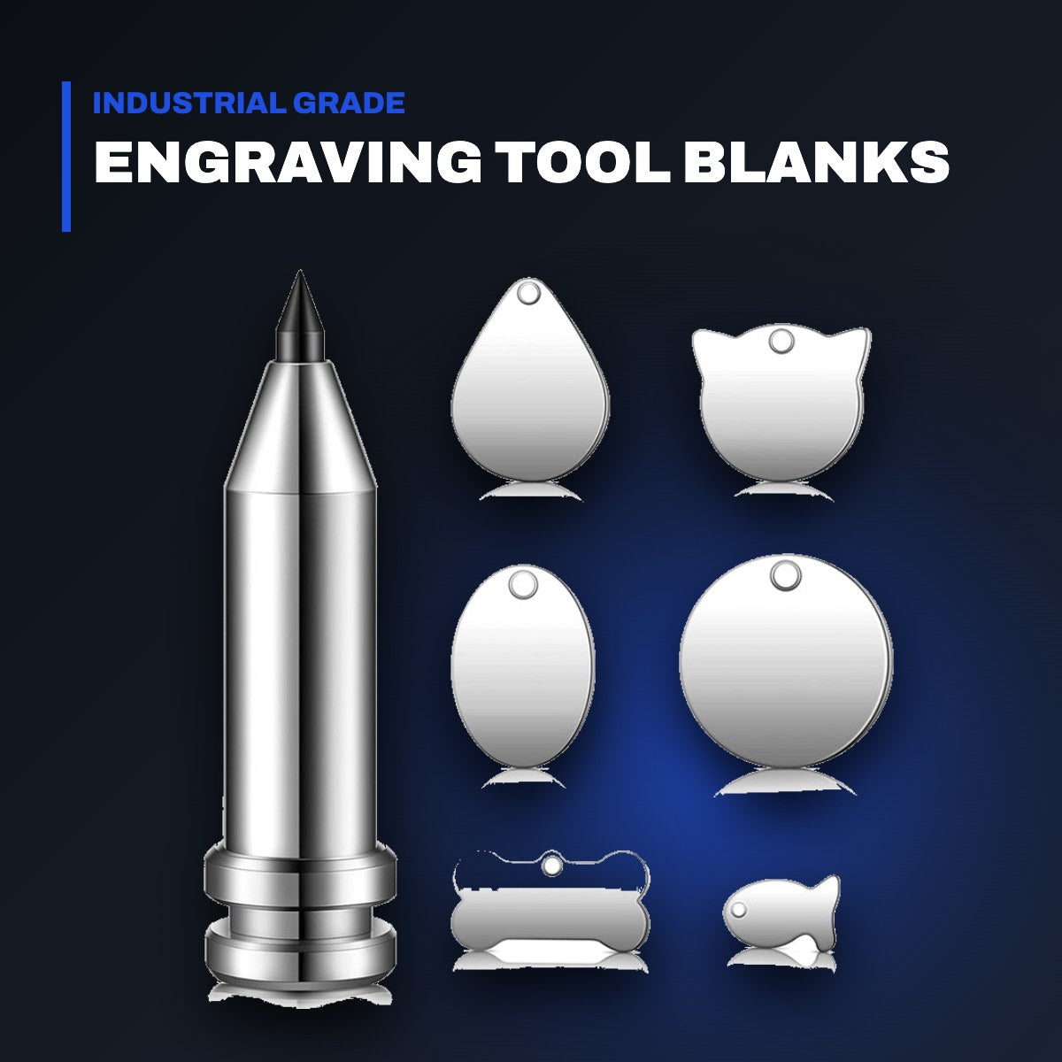 Johnkeans JK-HT-2065 – Engraving Tool Blanks