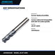 Johnkeans JK-HT-2055 – Corner-Radius End Mills