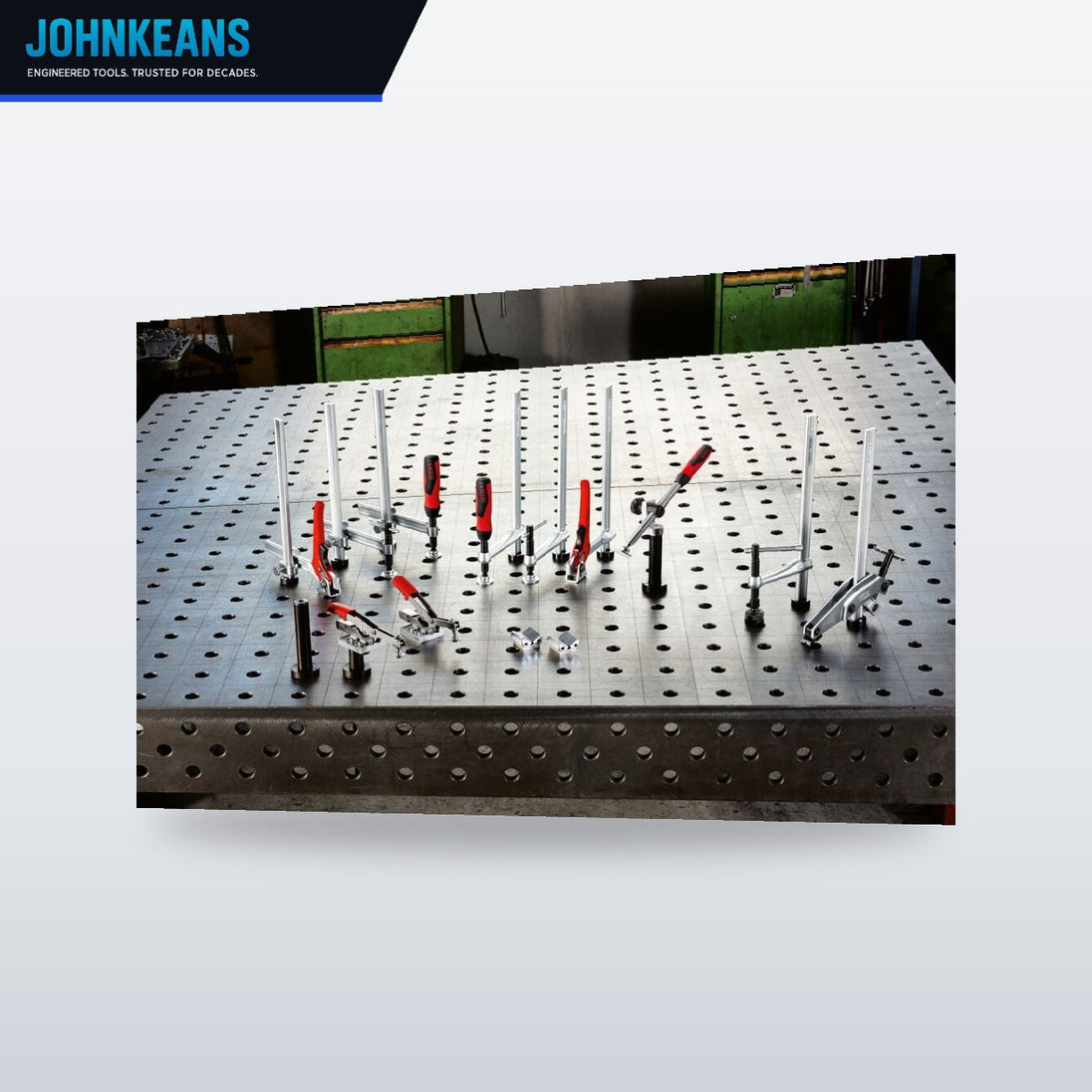 Johnkeans JK-HO-2012 – Machine Table Clamps - Self-Supporting Machinist Clamps