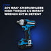 Johnkeans JK-TW-2096 – Johnkeans – 20V Max* Xr Brushless High Torque 1/2 Impact Wrench Kit W. Detent Pin Anvil (Single 5.0Ah)