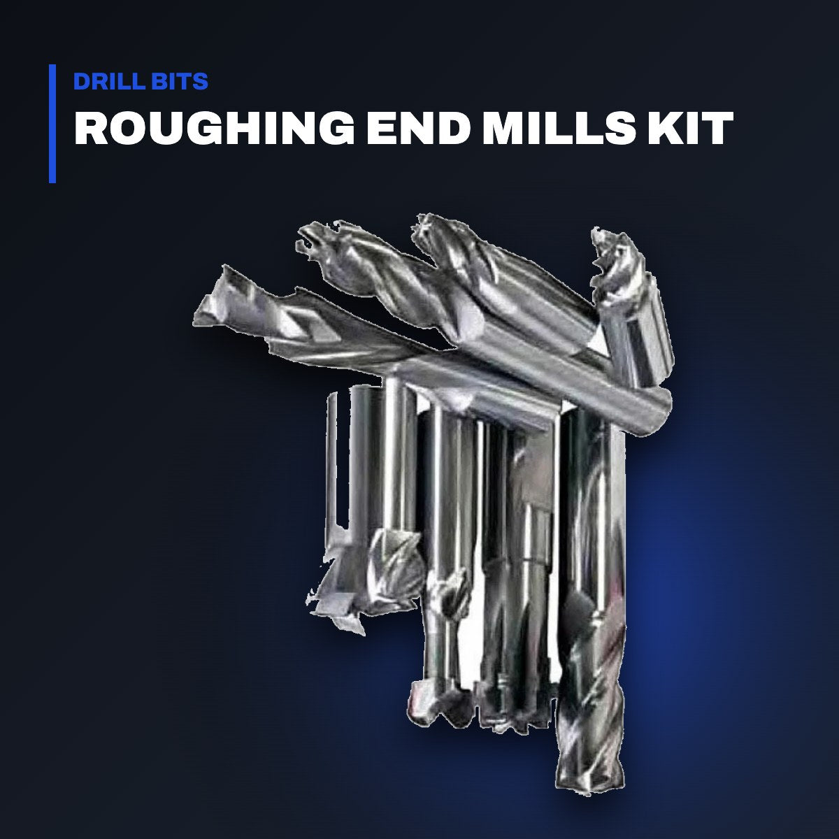 Johnkeans JK-HT-2127 – Roughing End Mills Kit