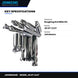 Johnkeans JK-HT-2127 – Roughing End Mills Kit