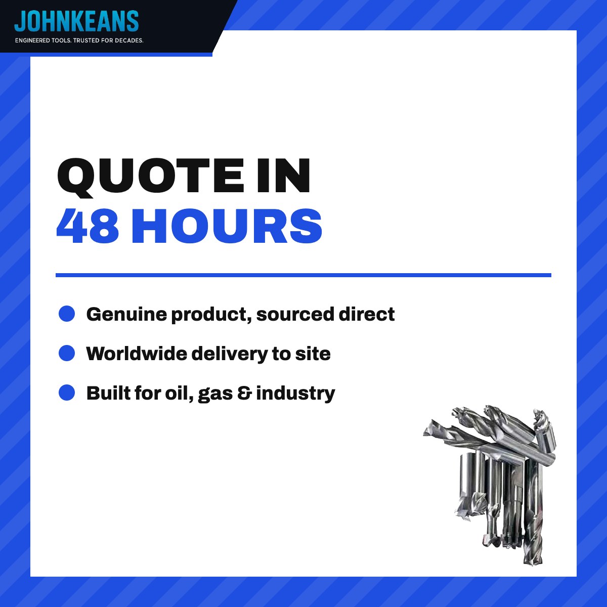 Johnkeans JK-HT-2127 – Roughing End Mills Kit
