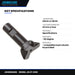 Johnkeans JK-HT-2093 – Johnkeans – 60 Indexable Dovetail Cutter