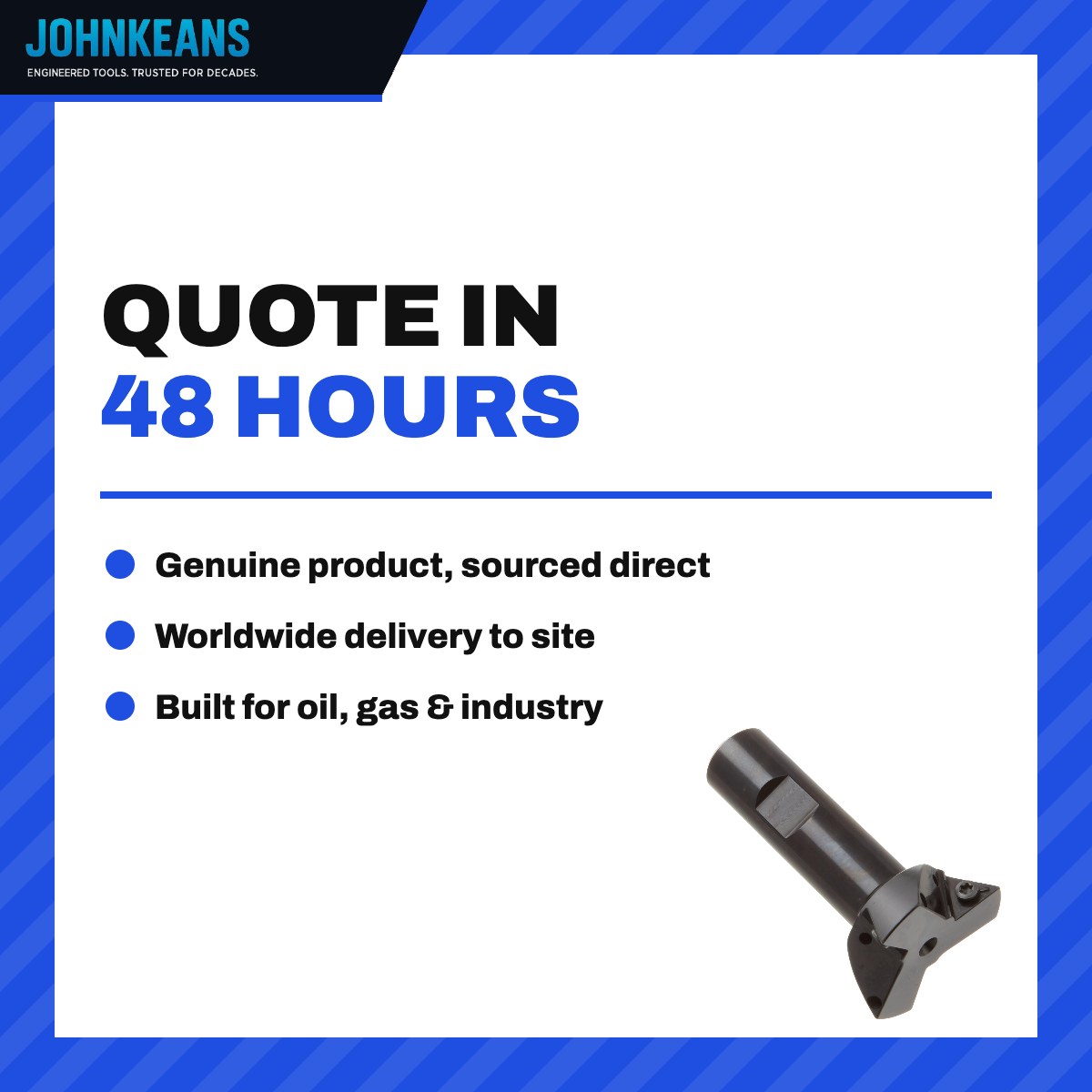 Johnkeans JK-HT-2093 – Johnkeans – 60 Indexable Dovetail Cutter