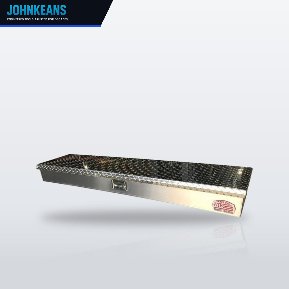 Johnkeans JK-HT-2095 – Johnkeans – Aluminum Toolbox For Trucks – Single Unit, Mounted On The