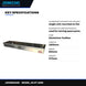 Johnkeans JK-HT-2095 – Johnkeans – Aluminum Toolbox For Trucks – Single Unit, Mounted On The