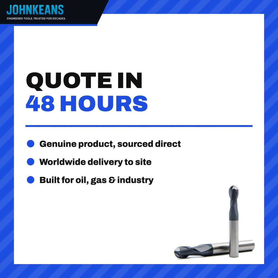 Johnkeans JK-HT-2096 – Johnkeans – Ball Nose Milling Cutter