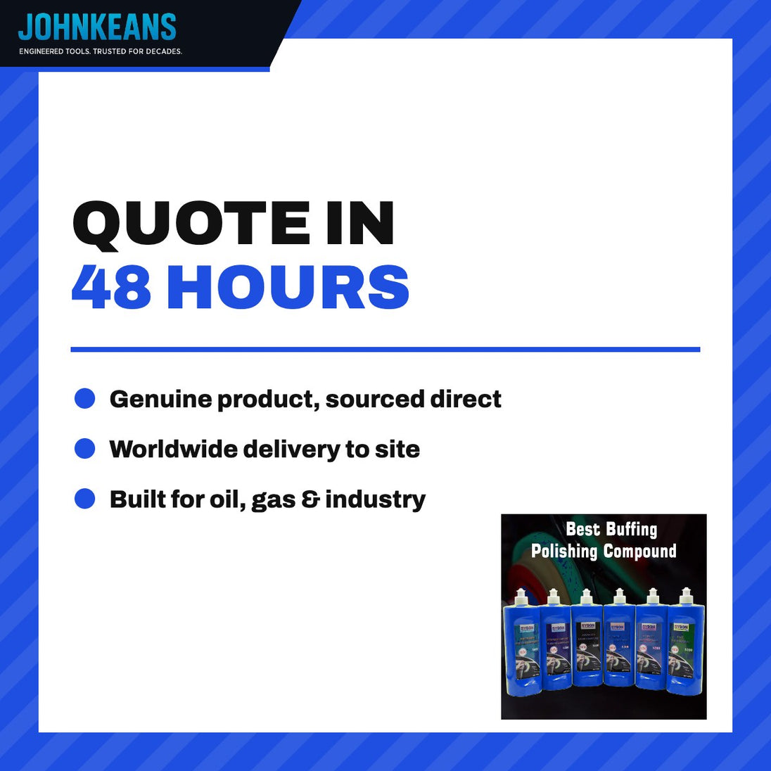 Johnkeans JK-PT-2086 – Johnkeans – Buffing And Polishing Compound Assortments