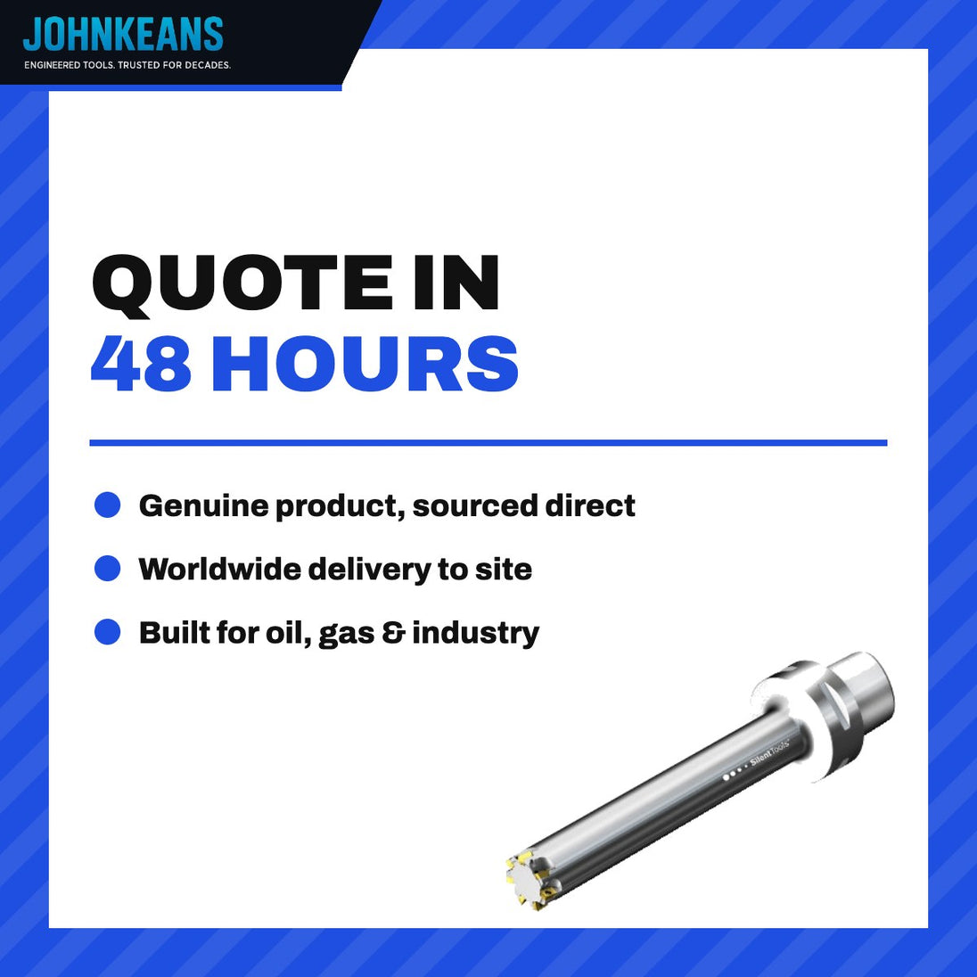 Johnkeans JK-HT-2098 – Johnkeans – Damped Square Shoulder Milling Cutter