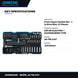 Johnkeans JK-TW-2107 – Proto Impact Socket Set – 1 In Drive Size, 21 Pieces