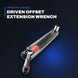 Johnkeans JK-TW-2080 – Driven Offset Extension Wrench