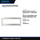 Johnkeans JK-GS-2106 – Service Table For Food - 2 Sliding Doors – 1 Mid Shelf, Thickness 2Mm