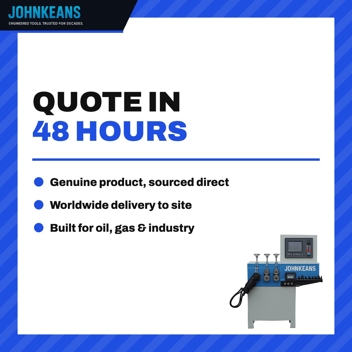 Johnkeans JK-SE-2004 – O-Ring Splicing Machine 230V