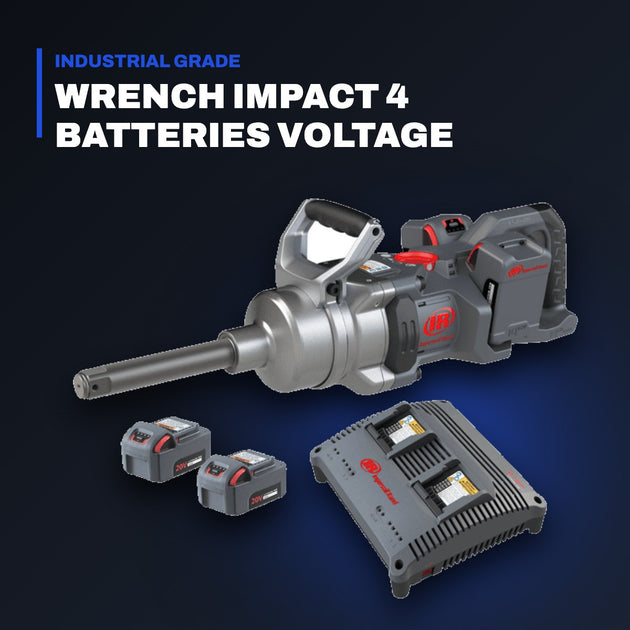 Johnkeans JK-TW-2117 – Wrench Impact 4 Batteries Voltage