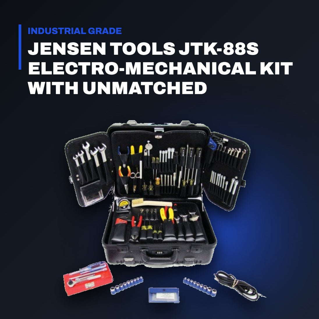 Johnkeans JK-HT-2084 – Jensen Tools Jtk-88S Electro-Mechanical Kit With Unmatched Versatility