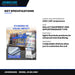 Johnkeans JK-GS-2084 – Johnkeans JK- 1200-S1 – Air Curtain Refrigerator For Drinks - Cube Display Self Service - 4 Led