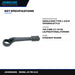 Johnkeans JK-TW-2115 – Wrench Box End – Single End Type, 1-5/8 In Opening