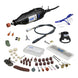 Johnkeans JK-HT-2023 – 130W 220V Corded Rotary Tool With 15 Accessories For Sanding – Cutting And Engraving