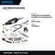 Johnkeans JK-HT-2023 – 130W 220V Corded Rotary Tool With 15 Accessories For Sanding – Cutting And Engraving