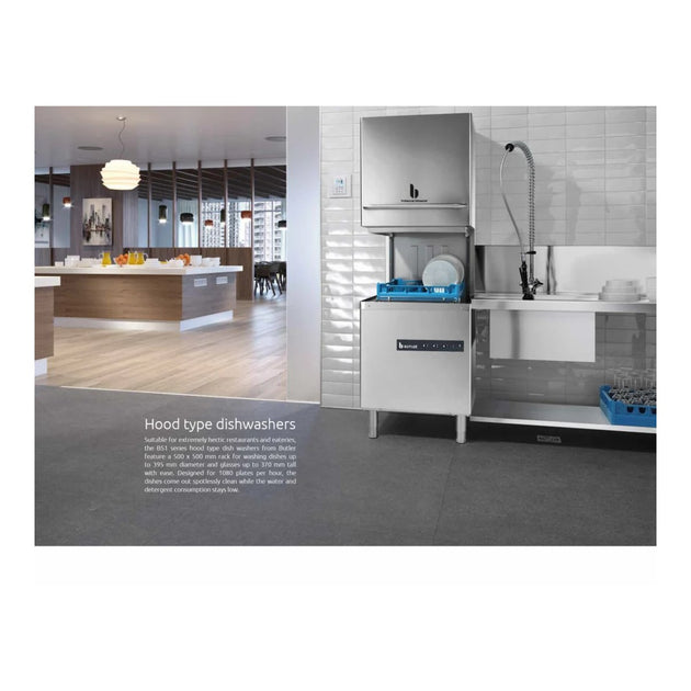 Johnkeans JK-FA-2015 – Stand-Free Hood Dishwasher - 69 Racks/Hr