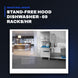 Johnkeans JK-FA-2015 – Stand-Free Hood Dishwasher - 69 Racks/Hr