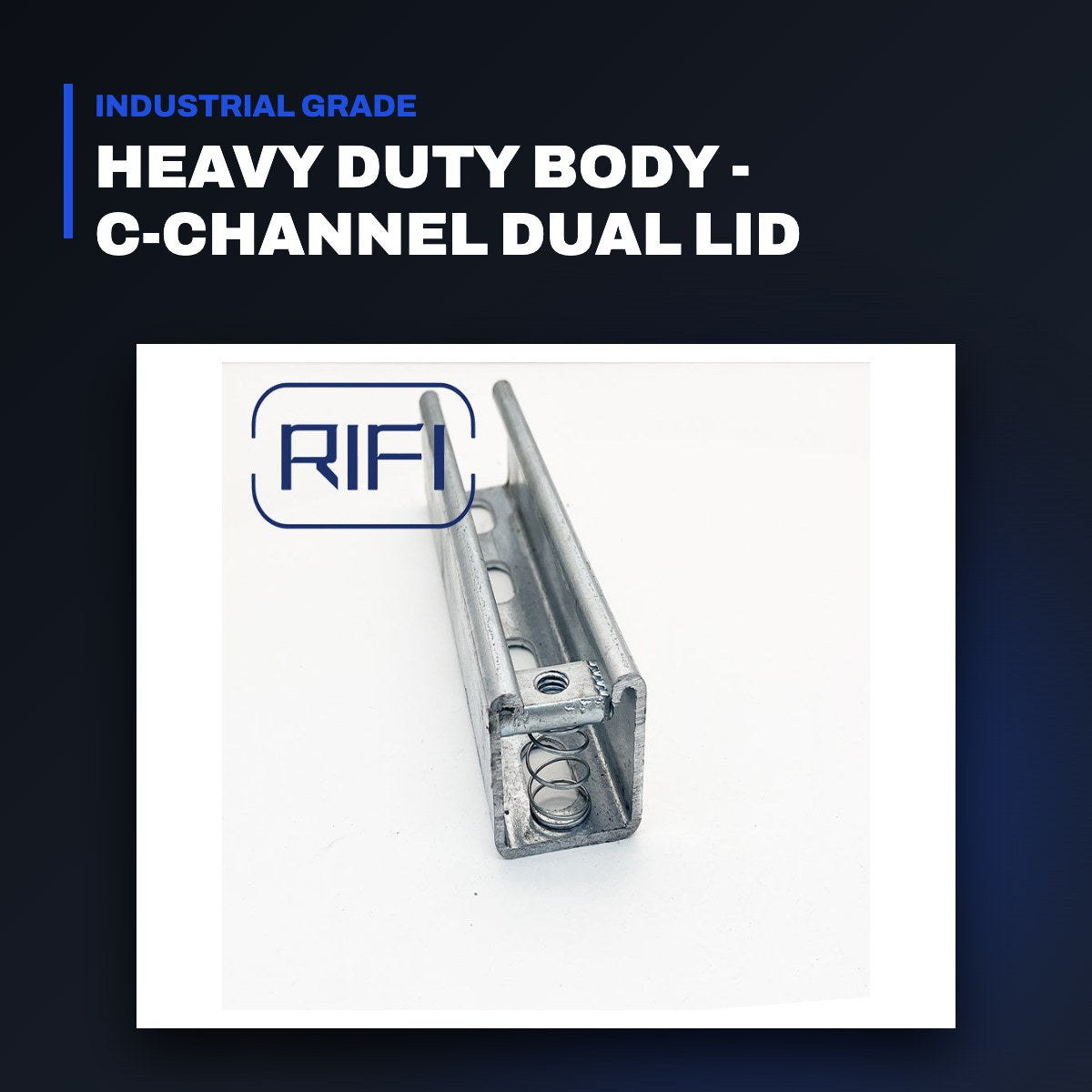 Johnkeans JK-GS-2077 – Heavy Duty Body - C-Channel Dual Lid